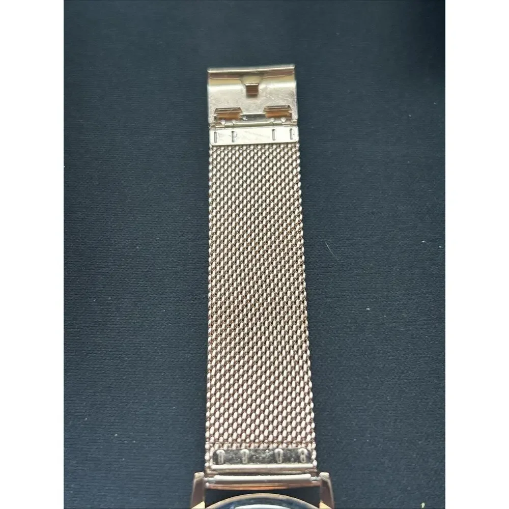 Nine West Rose Gold Tone Purple Dial Women’s Quartz Watch